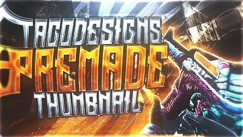 Free CS Go Thumbnail PACK Free PSD File 2016