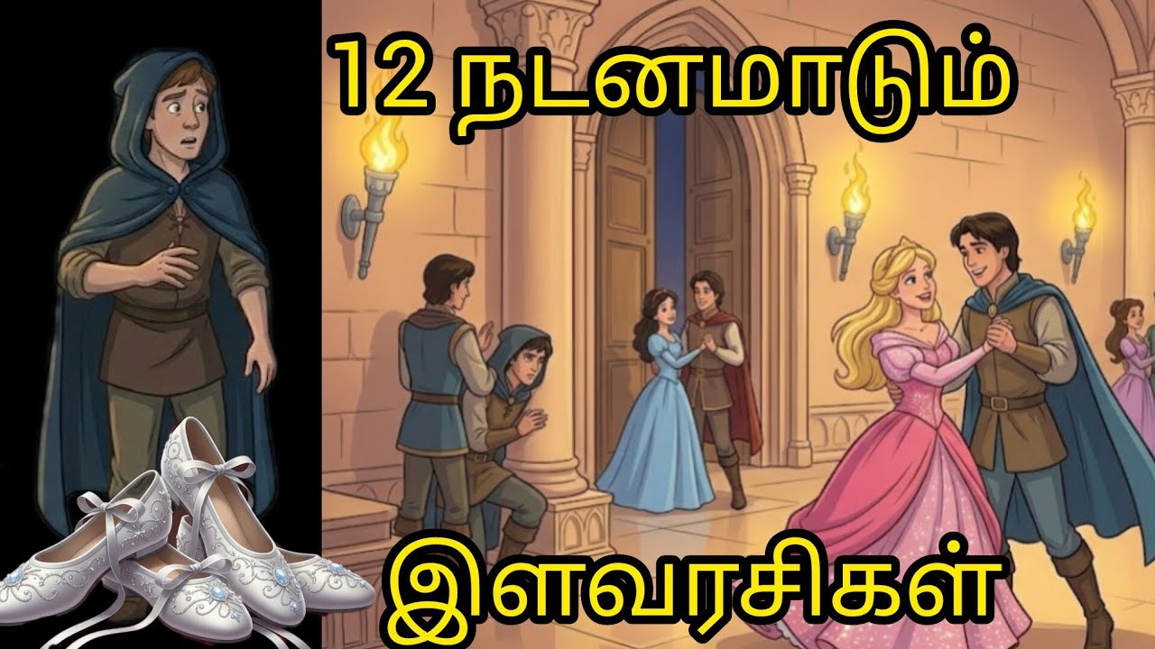 12 dancing princess and soldier | Tamil magical story | 12 நடனமாடும் இளவரசிகள் | Fairy tales Tamil
