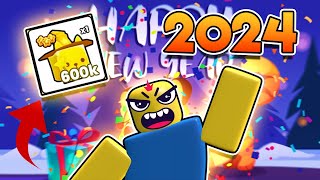 تحديث راس السنة 2024 وبت بقوة 600,000 ✨ | Roblox : Pet Simulator 99