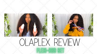 OLAPLEX ON CURLY HAIR | FLEXI-ROD SET
