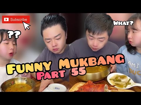 Funny Husband and Wife Eating Food | Funny Mukbang \
