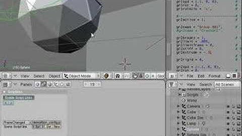 Blender Demolition Video Tutorial #1 - Cube and Sphere