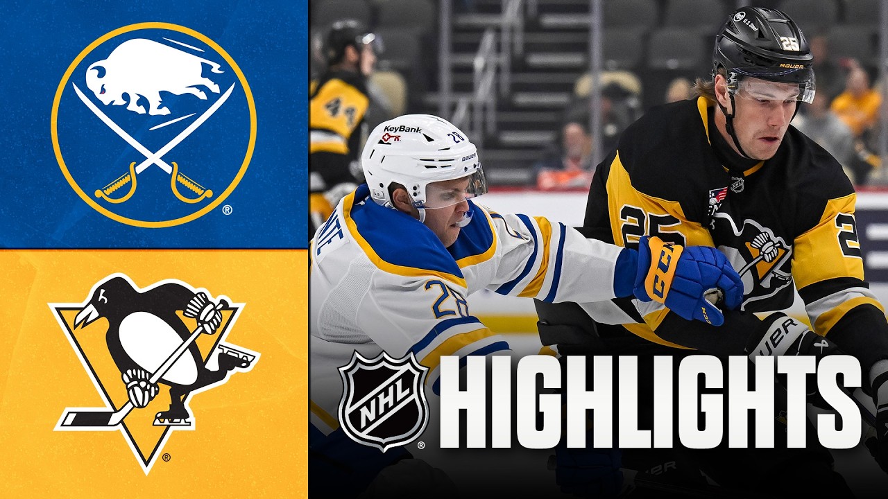 Sabres vs. Penguins | NHL Preseason Highlights | Sep 21, 2026