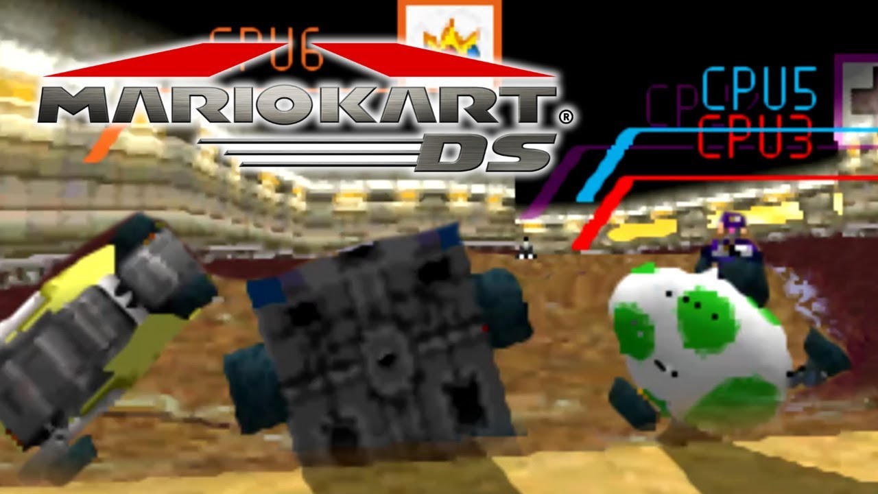 Mario Kart DS Deluxe Daisy Circuit Wii Custom Track (Mod)