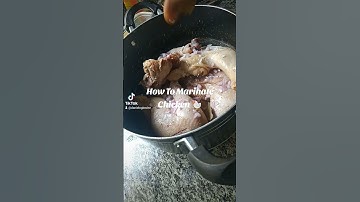 How To Marinate Chicken With Bay leaves, Chili Powder, Onions, Seasoning Powder, Salt.