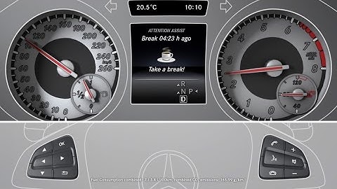 CLA Shooting Brake: ATTENTION ASSIST - Mercedes-Benz original