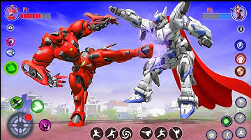 🚔🤖 Flying Police Robot Car Transform War 2025 💥 Multi Robot Battle Gameplay | Part 5