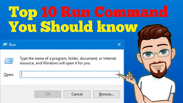 Top 10 Run commands you should know | Run Command