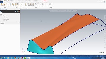 create surface in function sweep with mastercam 2018