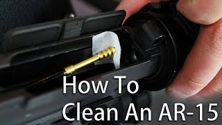 How To Clean Your AR15  OpticsPlanet How To