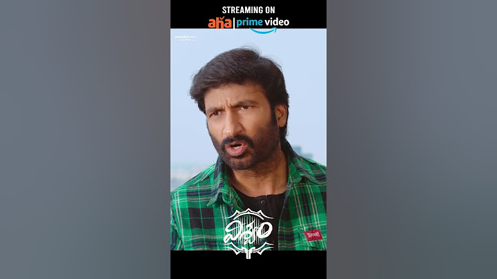 Gopichand & Prudhvi Raj Comedy ~ Viswam | Now Streaming On Prime Video & Aha | PMF