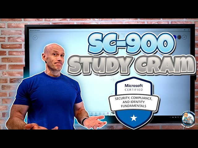 SC-900 Microsoft Security, Compliance, and Identity Fundamentals Study Cram class=