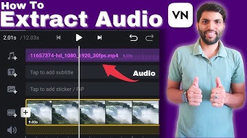VN Me Video Se Audio Kaise Nikale? | Extract Audio from Video Easily in VN App