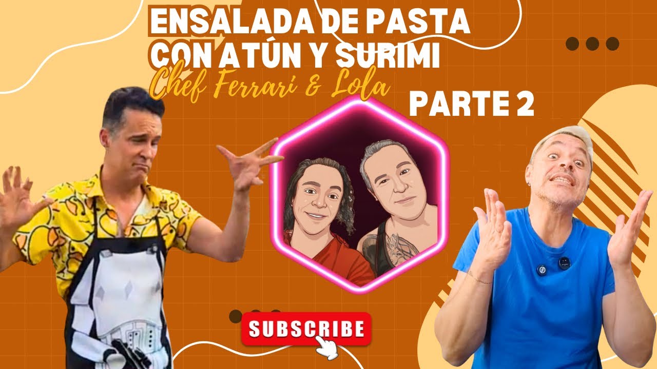 ¡Listos para emplatar! Ensalada de Pasta con Atún y Surimi