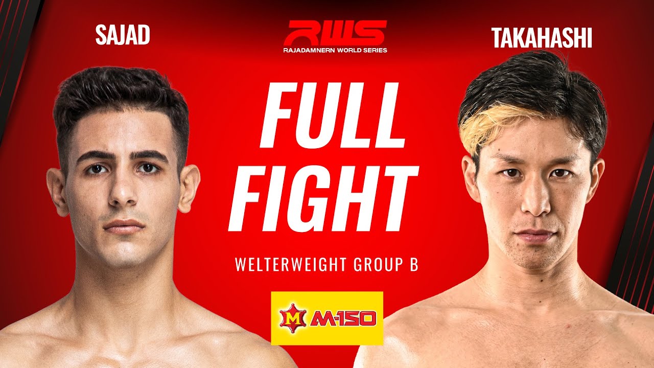 ไฟต์เต็ม Full Fight l ซาจ๊าด วีนั่มมวยไทย vs ยูกิมิตสึ ทาคาฮาชิ l Sajad Venum vs Yukimitsu Takahashi