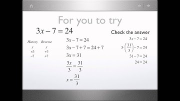 Lesson 2-2: Solving Two-step Equations