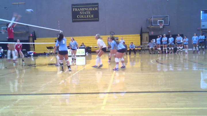 Anna Feeter SICK dig then Sarah Biondo smash!!
