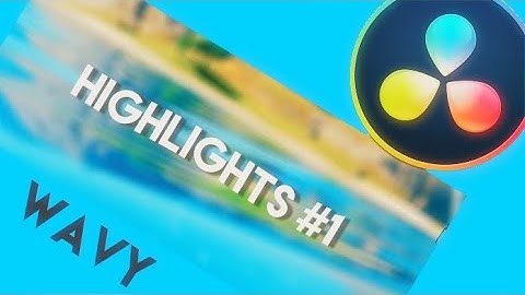 HOW to make an INTRO/WAVY TEXT like numby and LMGK in Davinci Resolve. (for fortnite highlights).