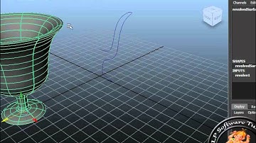 Revolve Tool   Maya