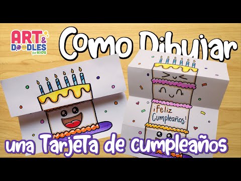 Video: Cómo Dibujar Un Dibujo Para Un Cumpleaños