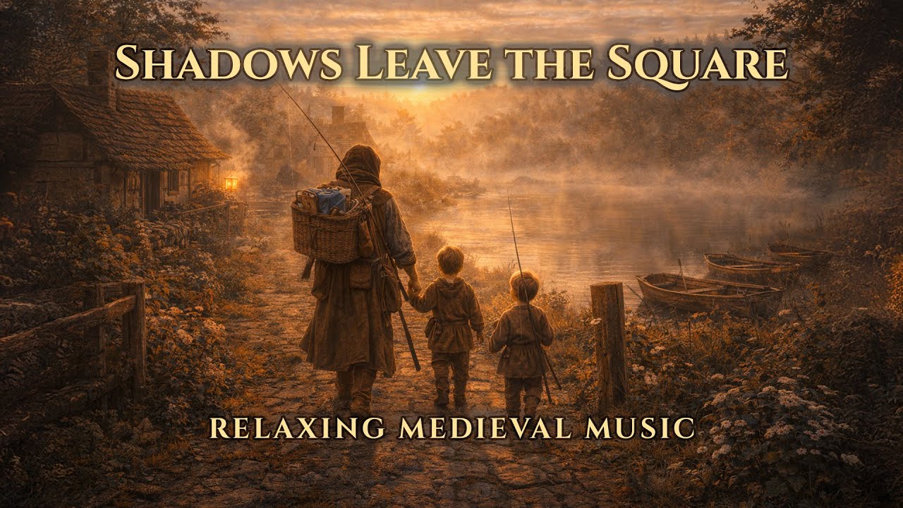 Shadows Leave the Square – Relaxing Medieval Village Music | Fantasy Ambience