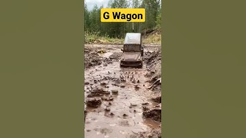 Thumbnail of G63 extreme Mud Test 😨😨 #viral #shorts