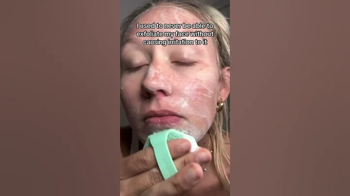 This face scrubber is perfect for people with sensitive skin.