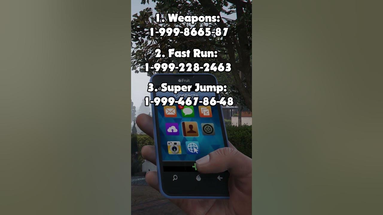 GTA V PC Cheat Codes (Mobile/Android App) 