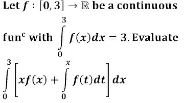 iit jam 2007 integral calculus Definite integral of a continuous function Mathematics solutions