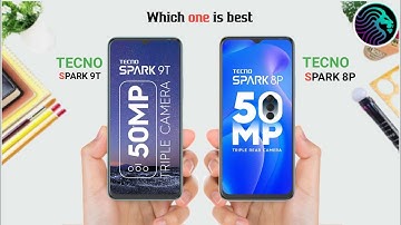 Tecno Spark 9T Vs Tecno Spark 8P - Full Comparison ⚡ Which one is best 🤔