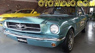 SATILDI ford mustang 1965 satılık ikinci el araç test ve inceleme videosu otowideo