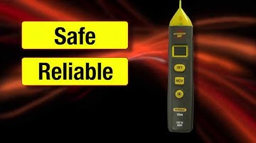 VR40 - NON-CONTACT VOLTAGE DETECTOR, FLASHLIGHT AND 4:1 IRT (short version)