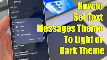 Samsung Galaxy S25/S25+/Ultra: How to Set Text Messages Theme To Light or Dark Theme