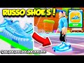 The OWNER Made A BLUE RUSSO SHOE In Shoe Simulator AND I MADE IT OP!! (Roblox)