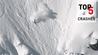 Top 5 Crashes on the Freeride World Tour Top 5 Crashes on the Freeride World Tour