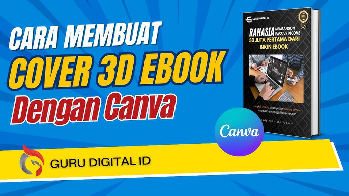Ilustrasi Desain Cover Ebook Canva