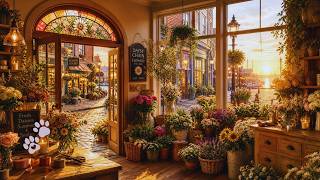A Quiet Evening at Daisy Chain Flower Shop 🌸 | Cozy Reading Inspired Ambience