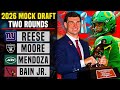 👉 2026 NFL Mock Draft (2 Rounds) | Shocking Picks & Major First Round Surprises