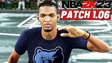 NBA 2K23 Official Patch Notes 1.06 for PS4 & XBS|X 2.13