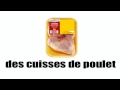 French words with pictures   The meat