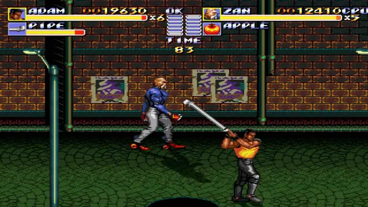 Streets of Rage Remake V5 - Unlockable Character Mr X 3 - Mr X Battle and  End of Route 
