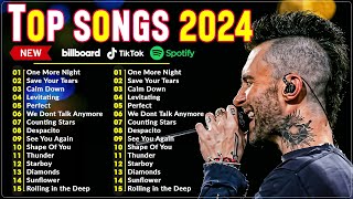 Maroon 5, The Weeknd, Ed Sheeran, Bruno Mars, Dua Lipa, Adele, Rihanna 💖 Música Pop En Inglés 2024