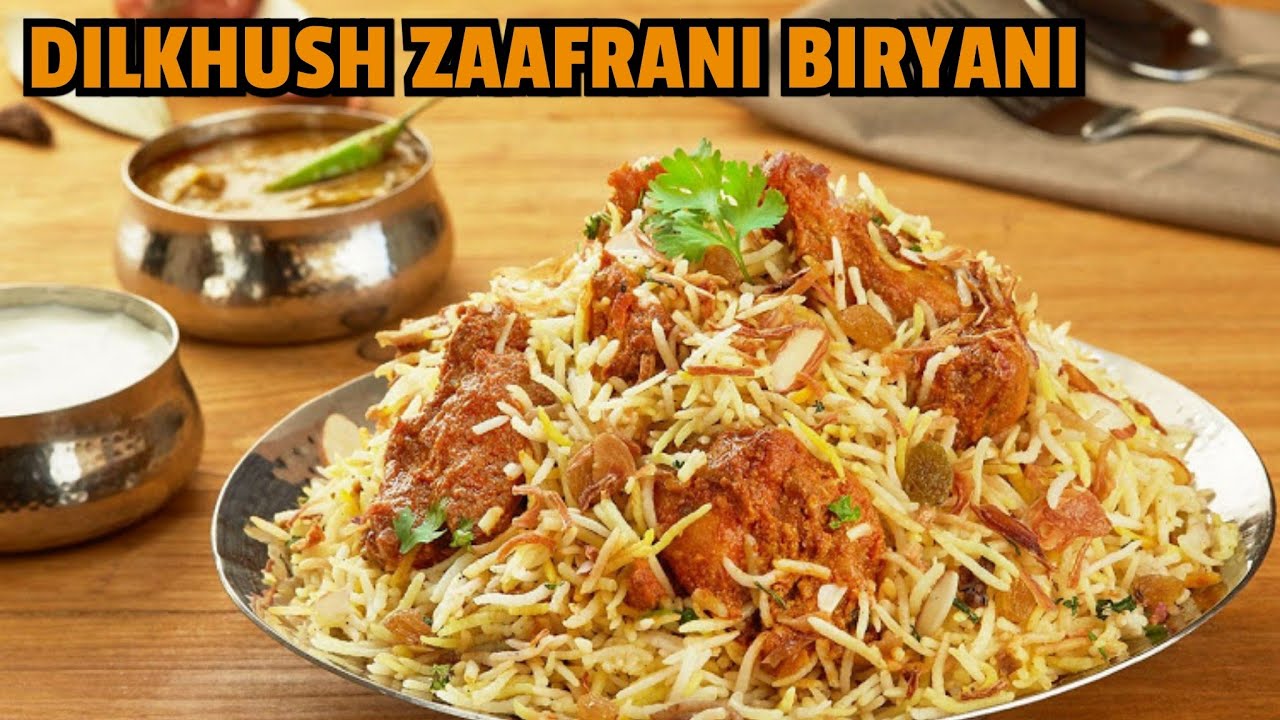 Best Indian Commercial Recipe Muslim style perfect  Chicken Zaafrani Biryani 