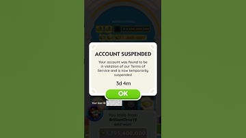 Accounts SUSPENDED in error! 🙀 #monopolygo