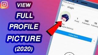 How To View / Download Full Profile Picture on Instagram 2021 | Instagram Tips and Tricks screenshot 3