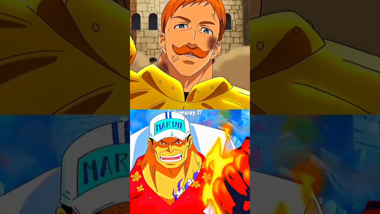 escanor vs one piece 