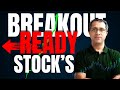 Breakout ready stock  stock for swing trading  stock trading at 5000 ready for breakout
