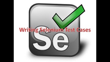30. Writing Selenium Test Cases Part-4