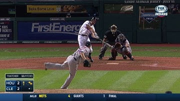 HOU@CLE: Murphy rips a two-run double for lead in 8th