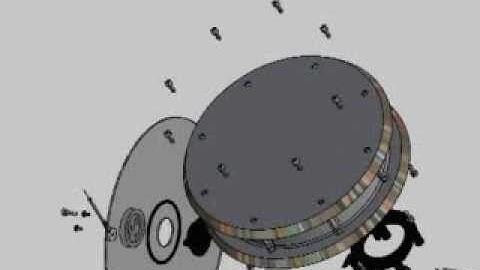 Stirling Engine Exploded Views